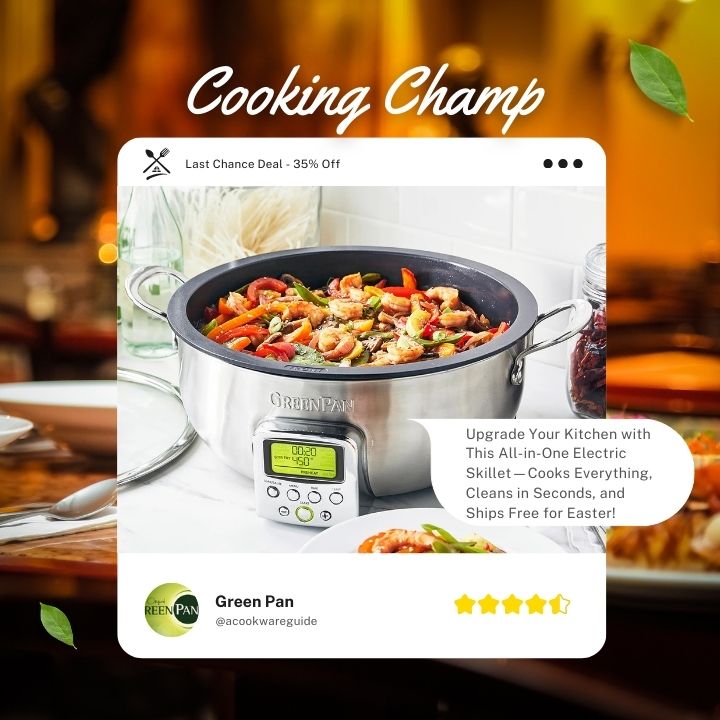 From Stir-Fries to Stews GreenPan’s Versatile Skillet Is Now on 35% Sale