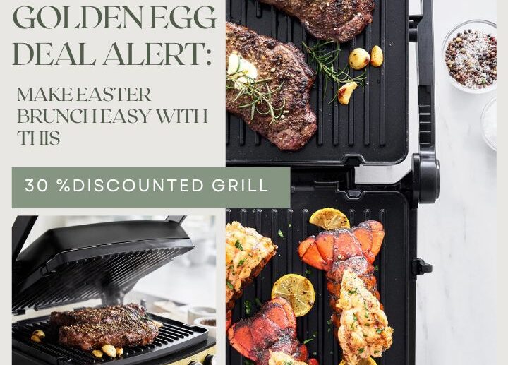 Easter Brunch Just Got Better: Snag This 7-in-1 Grill at 30% Off!