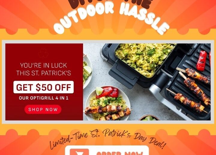 The Indoor Grill That’ll Make You Forget About Your Backyard BBQ—Now $50 Off!