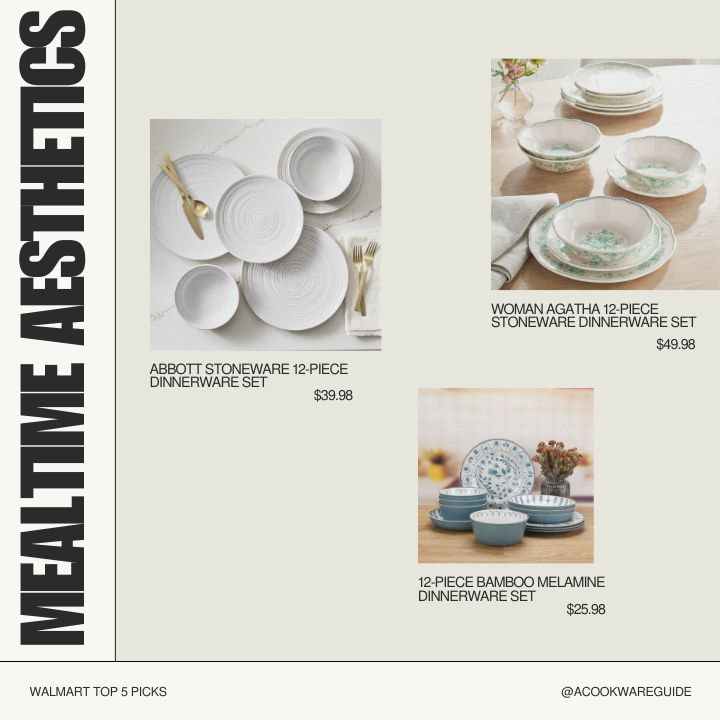 Discover the Top 5 Perfect Dinnerware Set to Match Your Home Aesthetic