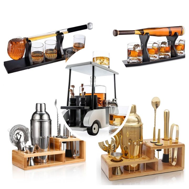 Barware, Decanters & Drinkware 50% Discounted Steals to Toast In Style